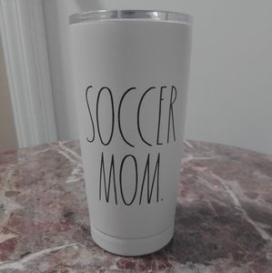 EUC Rae Dunn 'Soccer Mom' Travel Mug